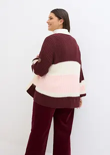 Åpen cardigan, stripet, bonprix