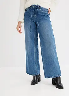 Wide Leg-jeans Mid Waist, bonprix