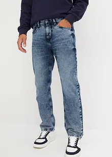 Classic Fit-jeans med acid wash-effekt, Straight, bonprix