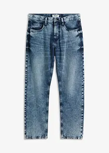 Classic Fit-jeans med acid wash-effekt, Straight, bonprix