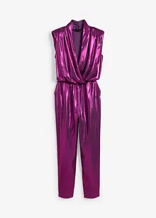 Jumpsuit med glansprint, bonprix