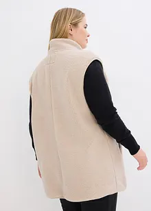 Vest i tedyfleece, bonprix