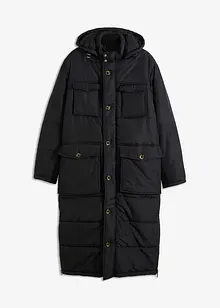 Lang parkas med avtakbar hette, bonprix