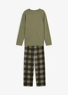 Pyjamas i 100% økologisk bomull (2-delt sett), bonprix