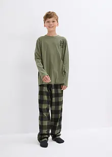 Pyjamas med økologisk bomull for barn (2-delt sett), bonprix