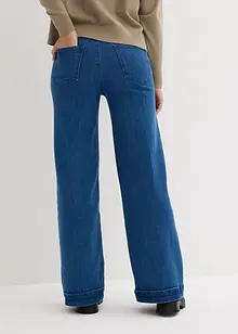 Flared jeans med høyt liv og komfortlinning, bonprix