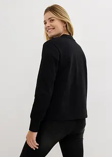 Sweatjakke med pilot-look, lang arm, bonprix