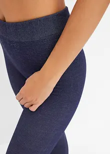 Leggings i termofleece med jeans-look, bonprix