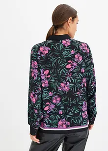 Bluse med print, bonprix