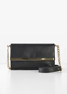 Clutch i skinn, bonprix