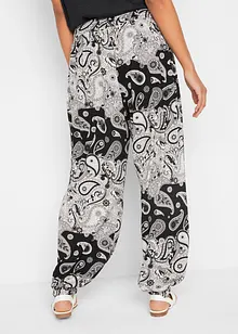 Haremsbukse i lett jerseymiks, bonprix