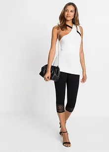 Caprileggings med økologisk bomull, bonprix