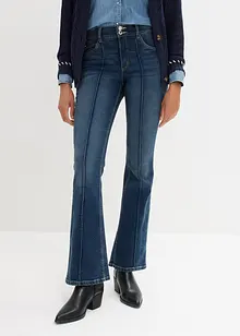 Flared-jeans Mid Waist, stretch, bonprix