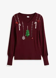 Finstrikket genser, bonprix