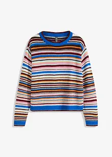 Genser med stripemønster, bonprix