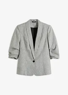 Blazer med ull-look, bonprix