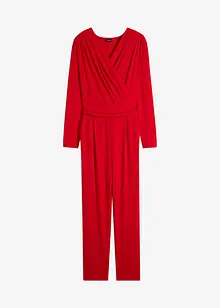 Jersey-jumpsuit i omslagsstil, bonprix