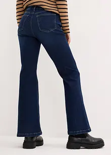 Flared-jeans High Waist, komfortlinning, bonprix