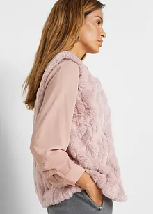 Vest i fuskepels, bonprix