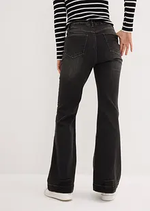 Bootcut-jeans High Waist, komfortlinning, bonprix