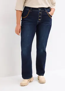 Bootcut-jeans Mid Waist, termo, bonprix