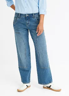 Wide Leg-jeans Low Waist, bonprix