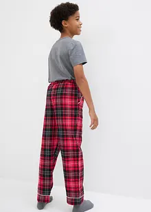 Pyjamasbukse i flanell for barn, bonprix