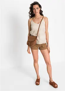 Singlet i bomullsmiks, bonprix