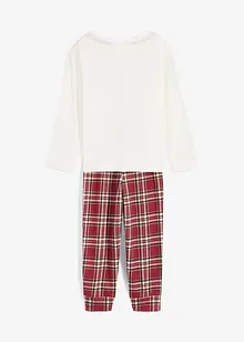 Pyjamas i 100% økologisk bomull (2-delt sett), bonprix