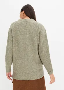 Oversized genser i bouclé, bonprix