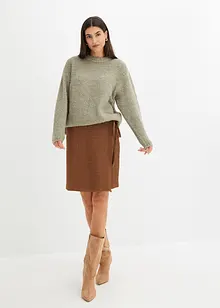 Oversized genser i bouclé, bonprix