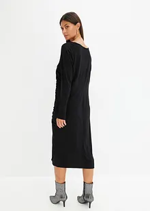 Jerseykjole med utringning, bonprix