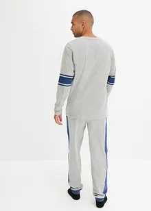 Pyjamas med knappestolpe, bonprix