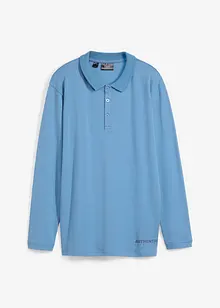 Poloshirt for barn, lang arm, av økologisk bomull, bonprix