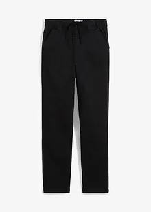 Regular Fit slip on-chinos med stretch og økologisk bomull for barn, Straight, bonprix