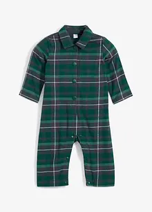 Baby-jumpsuit i flanell, bonprix