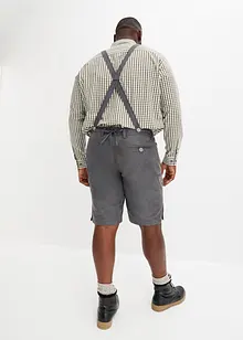 Drakt-shorts av imitert skinn, bonprix