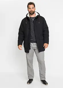 Vinterparkas med teddyfôr, bonprix