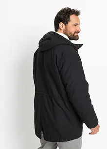 Vinterparkas med teddyfôr, bonprix