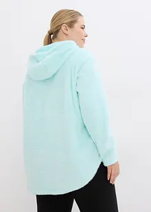 Lang kose-fleecegenser, Oversized, bonprix