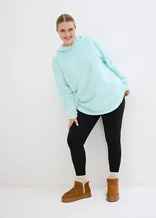 Lang kose-fleecegenser, Oversized, bonprix