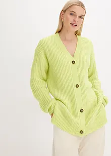 Cardigan med ull, bonprix