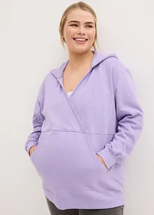 2-i-1-mamma-/ammesweatshirt i økologisk bomull, bonprix