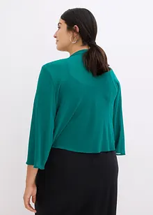 Chiffon-bolero med paljetter, bonprix