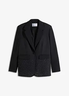 Blazer med strass, bonprix