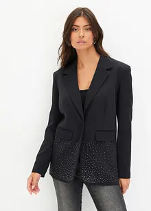 Blazer med strass, bonprix