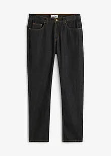 Classic Fit-jeans med linning som er elastisk i sidene, Straight, bonprix