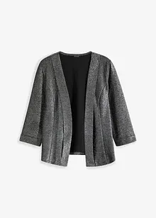 Jersey-blazer med glitter, bonprix