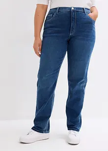 Straight jeans High Waist, termo, bonprix