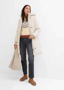 Langermet topp med økologisk bomull, bonprix